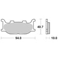 Pastiglie Freno SBS 128MS -  Yamaha Majesty, T-Max, MBK, Italjet, Adiva