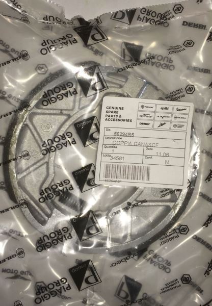 Ganasce Freno Originali Piaggio - Aprilia Scarabeo 100 4T, Gilera Runner 125/180, Piaggio Liberty 50 4T, Typhoon XR 125