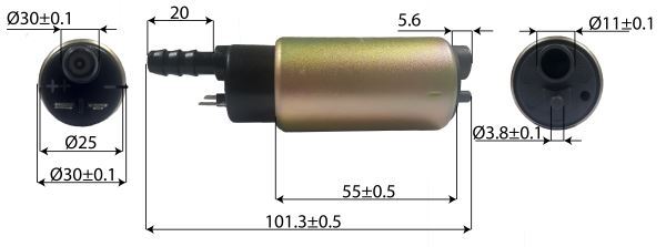 Pompa Carburante Elettrica Sommersa (In-Tank) - Aprilia, Derbi, Gilera, Husqvarna, Malaguti, Peugeot, Piaggio Vespa, Beverly