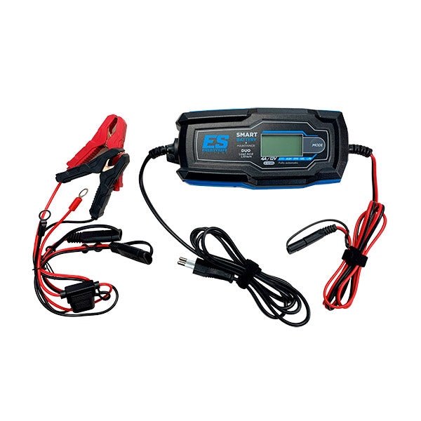 Caricabatterie Moto Energy Safe Smart Duo 4A 12V - STD AGM EFB GEL LiFePO4 IP65