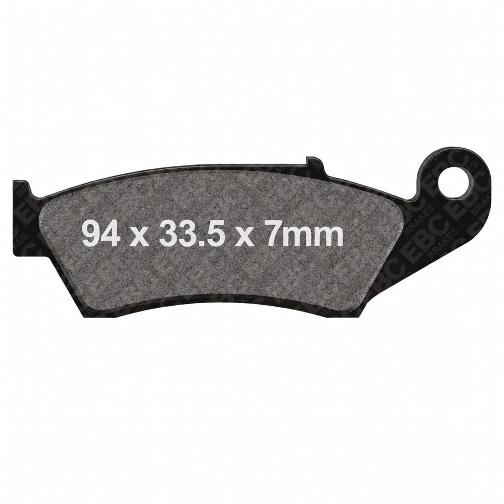 Pastiglie Freno EBC FA185R - Aprilia, Beta, Fantic, Gas Gas, HM-Moto, Honda, Kawasaki