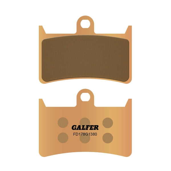Pastiglia Freno Galfer FD178 G1380 - Yamaha FZ 1/6, MT 07/09/10,TRACER, T-MAX 530/560, R 1/6/7 - Sport / Naked / Touring