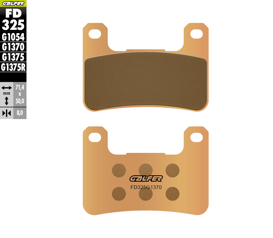 Kit Coppia Dischi Freno Galfer Wave + Pastiglie Sinterizzate - Suzuki GSX-R