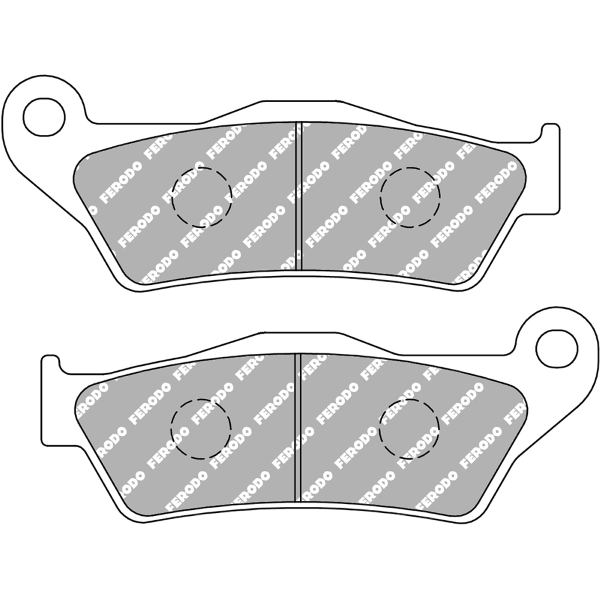 Pastiglie Freno Ferodo Platinum Road – Multi-marca Enduro / Adventure / Strada - Piaggio Beverly 400; X9 250/500 03-; Yamaha Majesty 125 98-09; Versity 300 03-06;