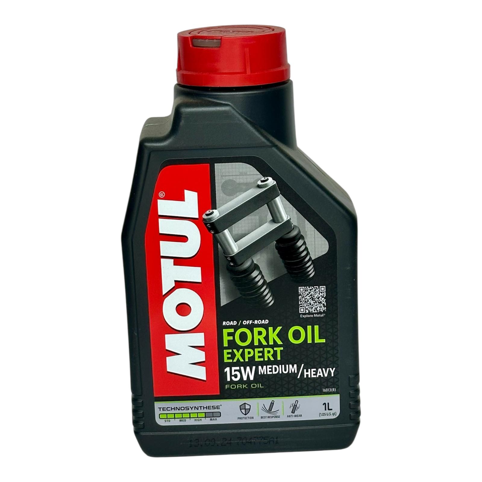 OLIO FORCELLA MOTUL FORK OIL EXPERT 15W MEDIUM/HEAVY ROAD OFF-ROAD 1L