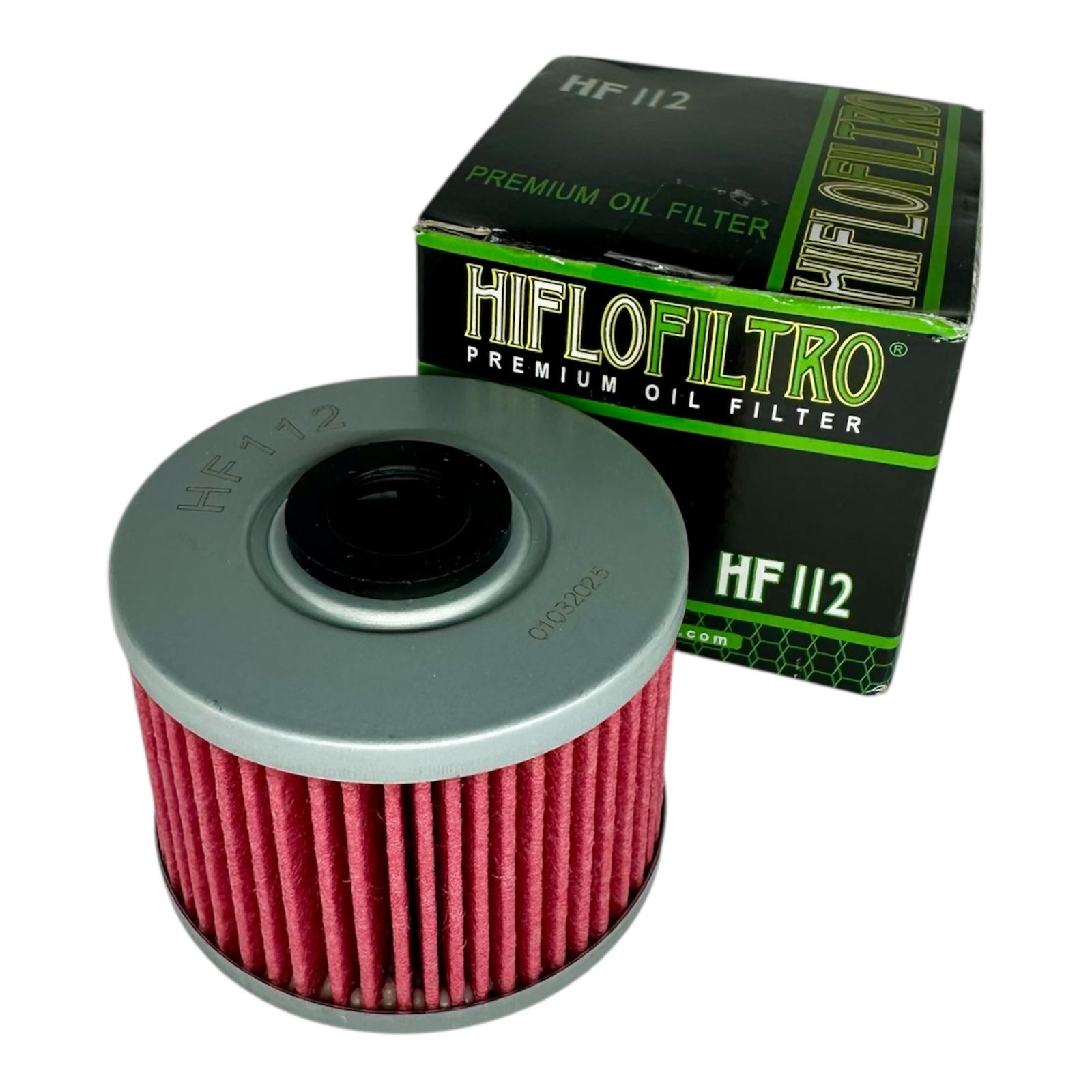HiFloFiltro HF112 - Filtro Olio Premium - Honda XR 650 R, Honda Quad 200/300, Kawasaki KLX 300 R, Suzuki DR 110