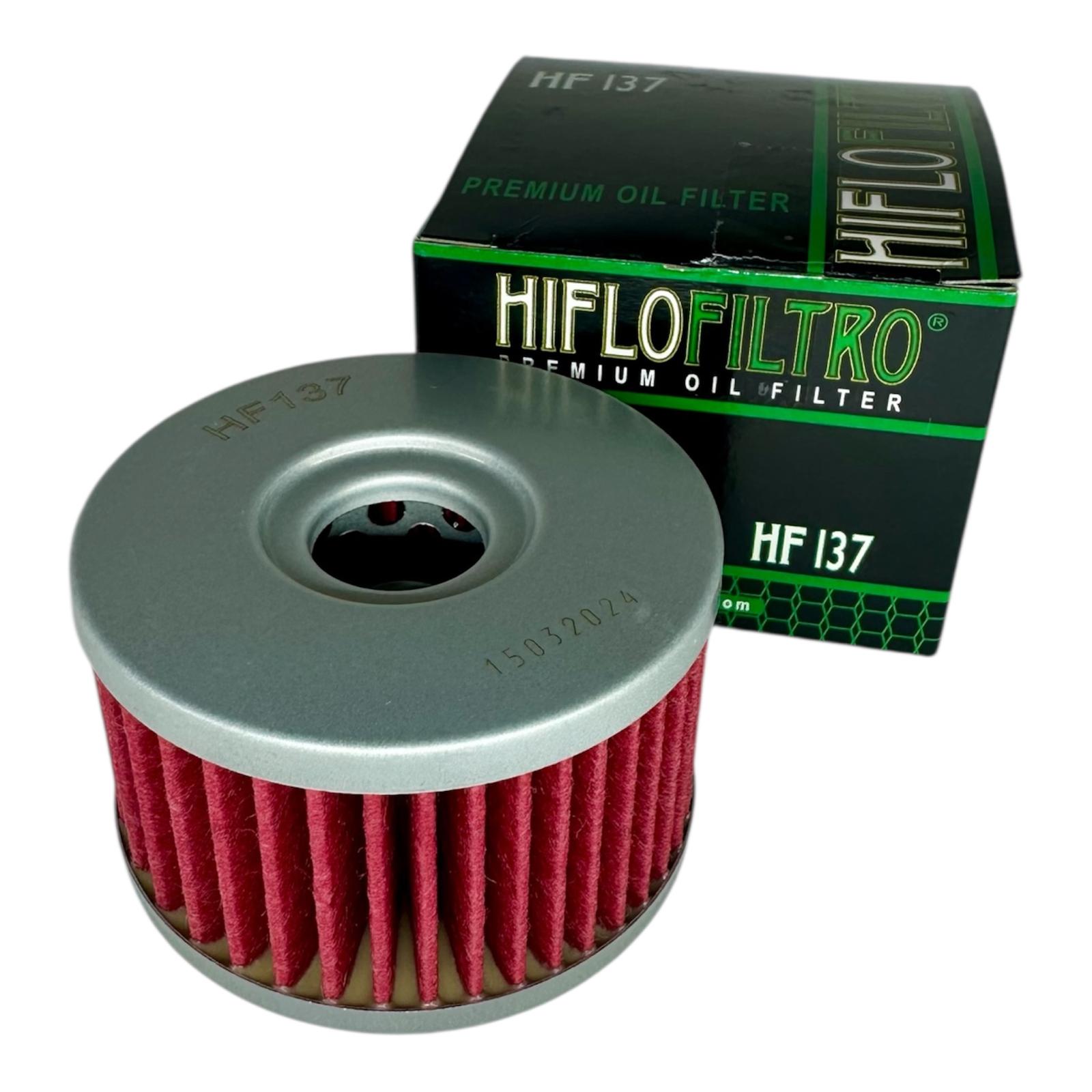 HiFloFiltro HF137 - Filtro Olio Premium - Suzuki DR 500, DR 600, LS Savage 650, DR 800