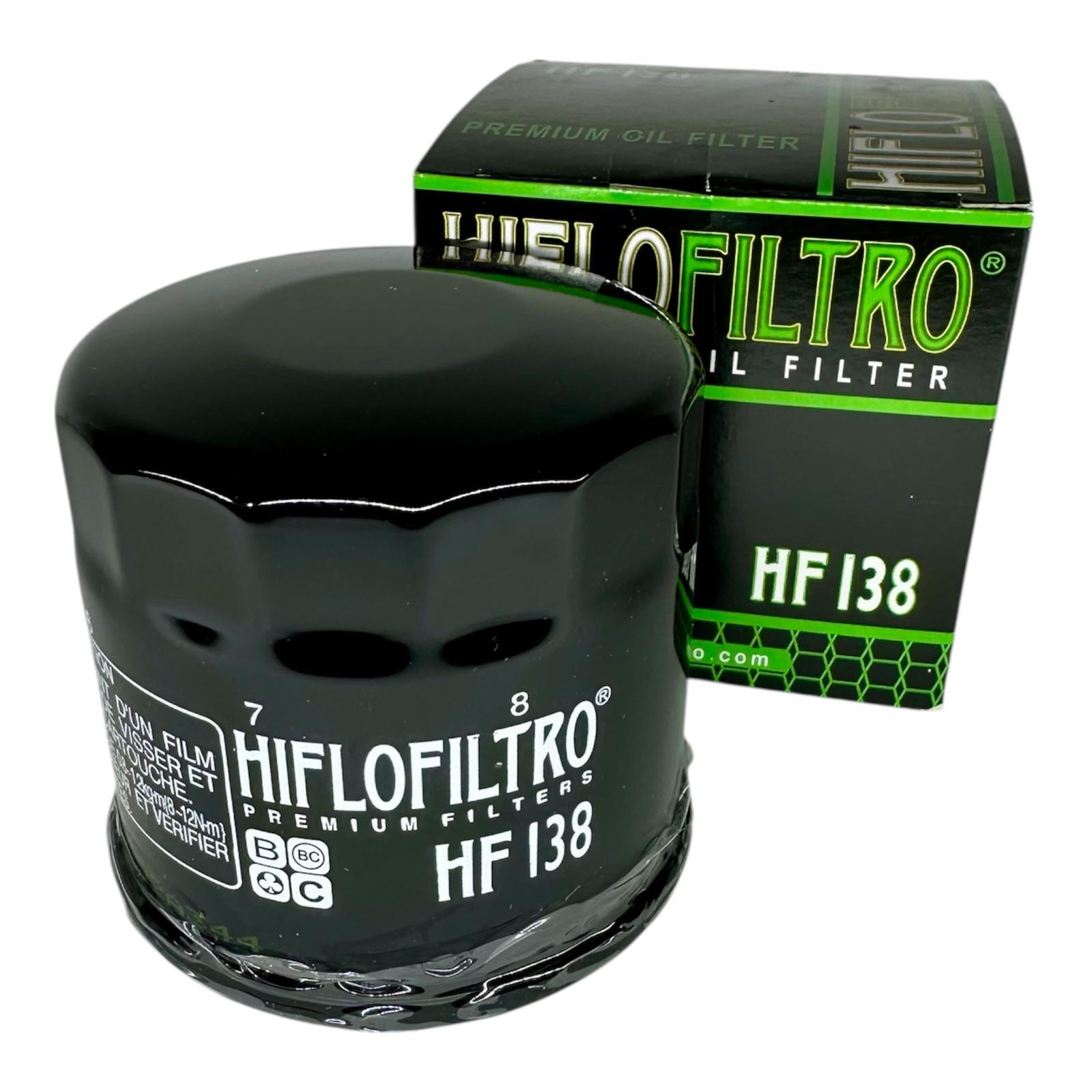 HiFloFiltro HF138 - Filtro Olio Premium - Suzuki GSF Bandit 600/1200, DL 650/1000 V-Strom, GSX-R 750