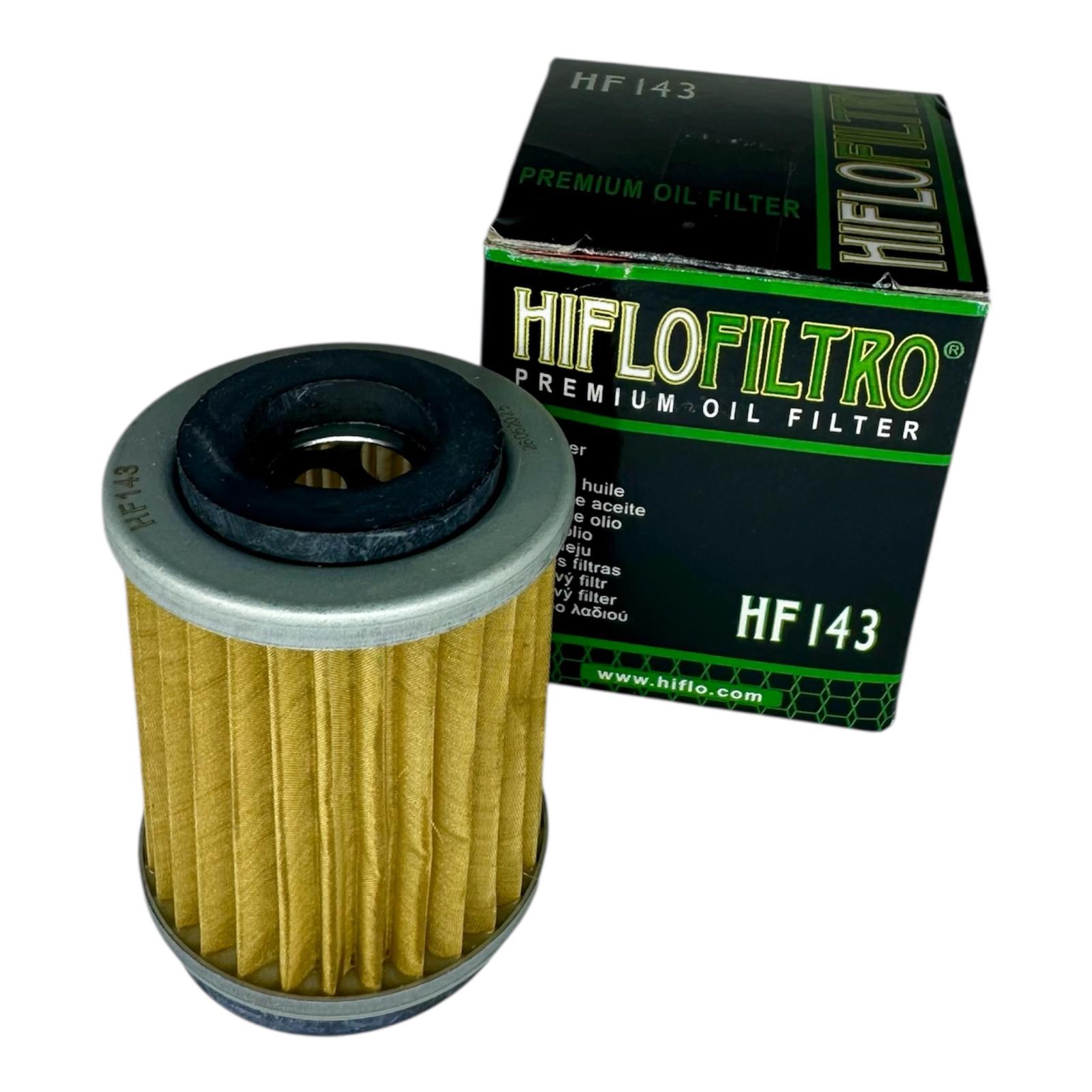 HiFloFiltro HF143 - Filtro Olio Premium - Yamaha XC Cygnus 125, XT 125, TT 350, Yamaha Quad YFM 250