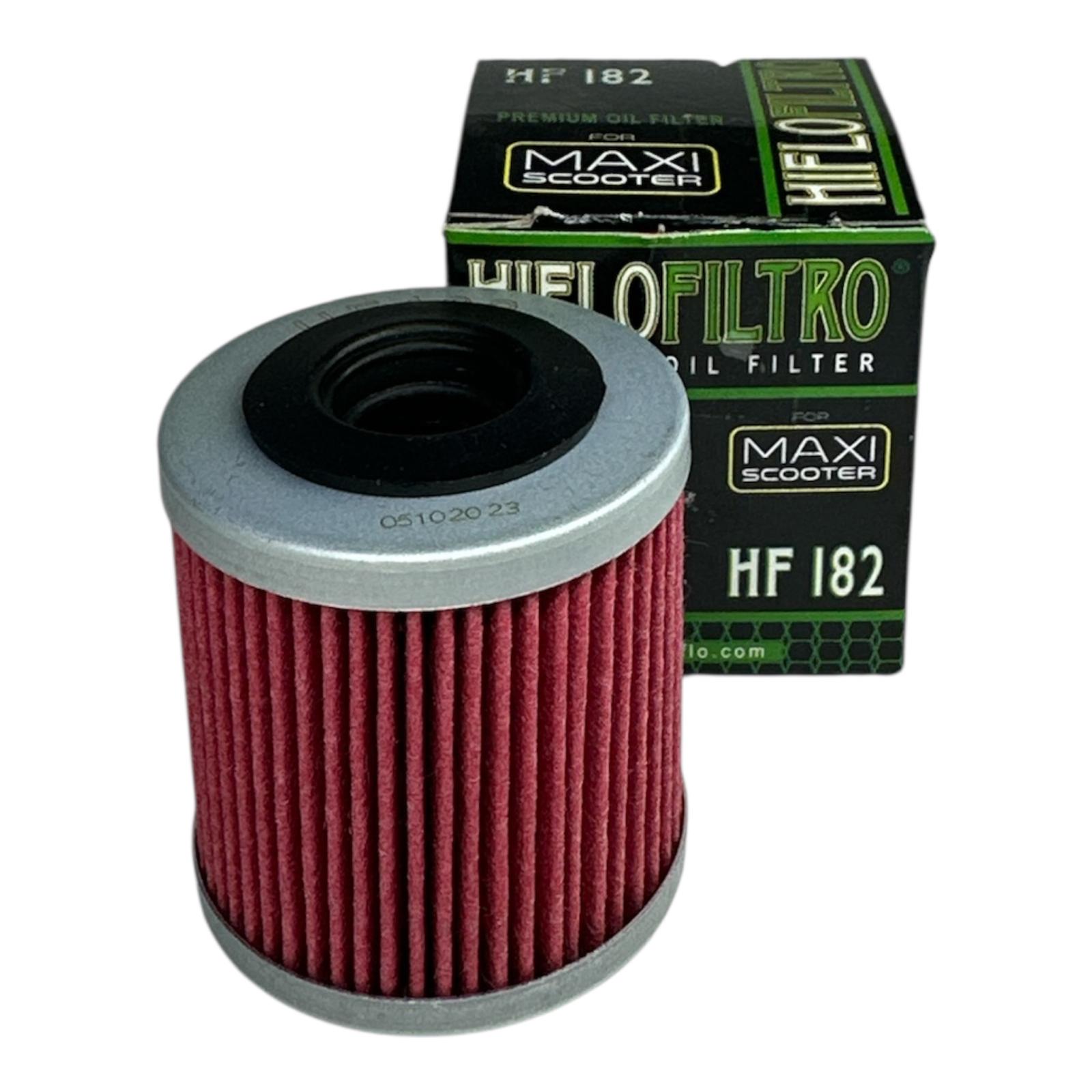 HiFloFiltro HF182 - Filtro Olio Premium - Piaggio Beverly Sport Touring 350 4T 4V, Beverly HPE 400