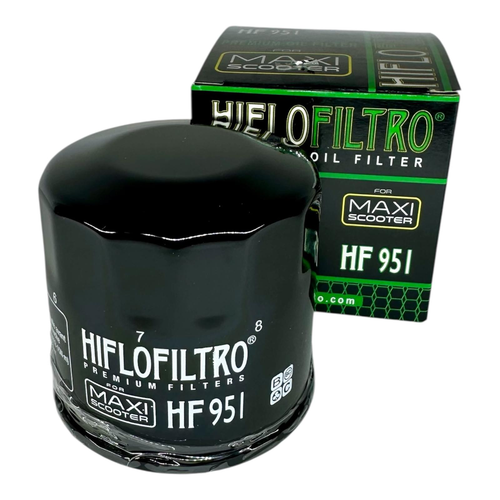 HiFloFiltro HF951 - Filtro Olio Maxi Scooter -Honda Hornet, CBR 600 F, Kawasaki ZX-6R, Z1000, Yamaha YZF-R6, YZF-R1
