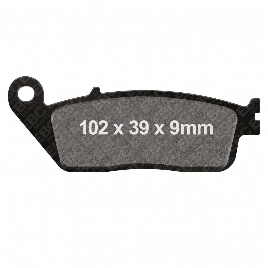 Pastiglie Freno EBC SFAC142 - 102x39x9mm - BMW C600 Sport, Honda NSS Forza 125, VT C Shadow 600, Kawasaki Z750, Kymco Xciting Evo 500 ie, Suzuki VL C Intruder 1500