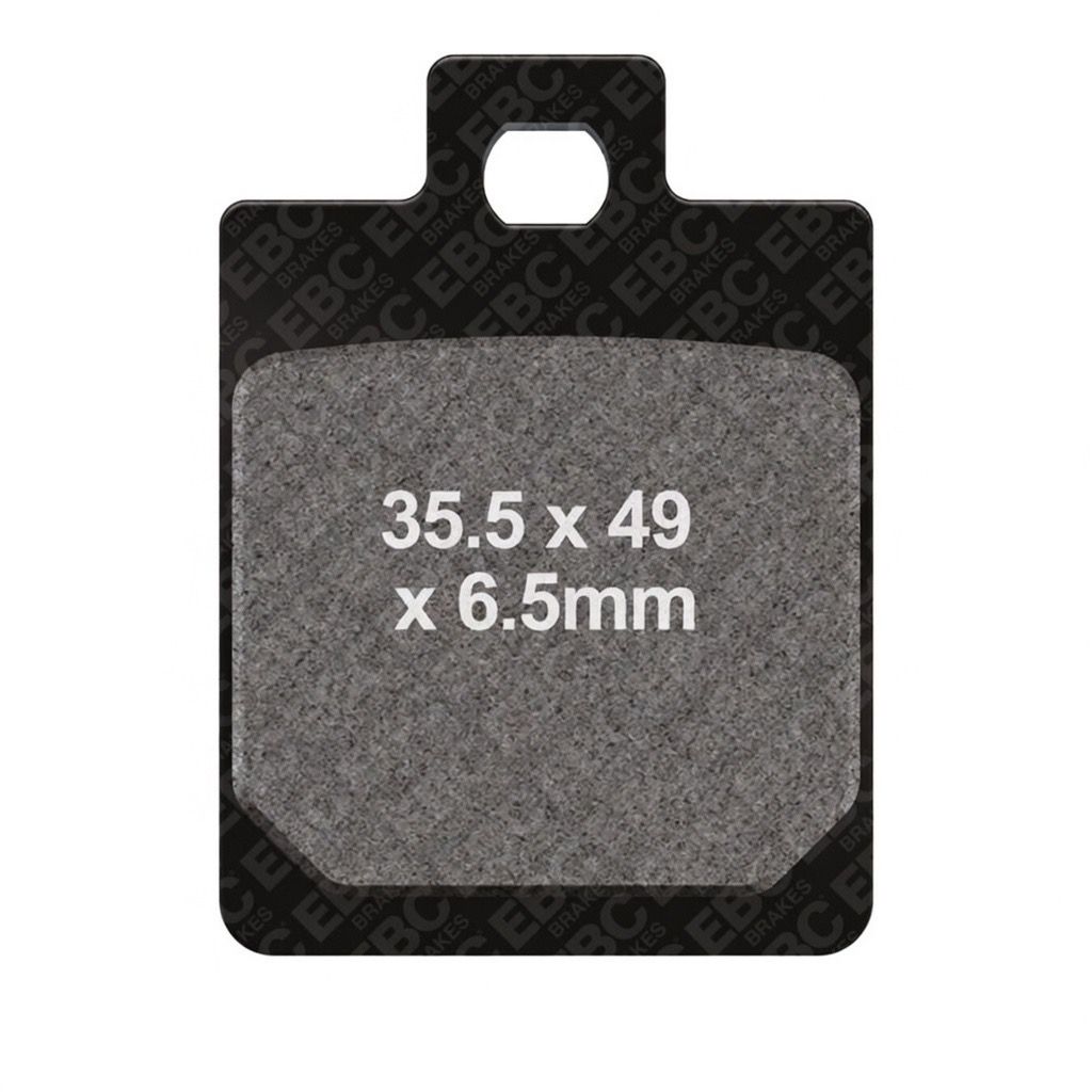 Pastiglie Freno EBC SFAC260 - 35,5x49x6,5mm - Piaggio Zip 50/125, Liberty 50/125/150/200, MP3 250/400, Vespa ET4 50/125/150, Vespa LX 50/125/150 05