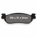 Pastiglie Freno EBC SFAC275 - 100x31x9mm - Yamaha Majesty 250, X-Max/X-City 250