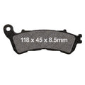 Pastiglie Freno EBC SFAC388 - 118x45x8,5mm Honda SH 125/150/300, Suzuki Burgman 125/200, Integra 700
