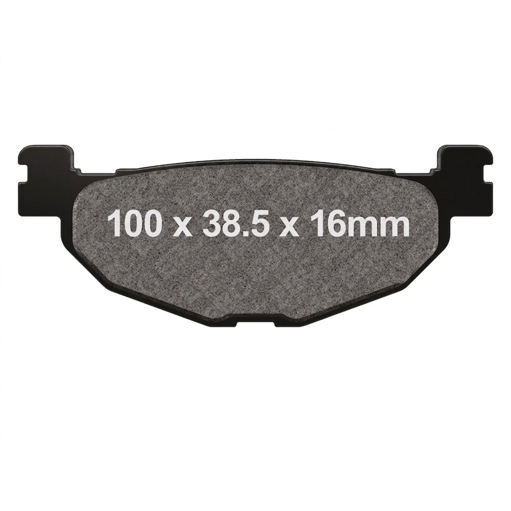 Pastiglie Freno EBC Carbon Scooter - Yamaha XP T-Max 500 04-11; YP Majesty 400 04-07; MBK Skyliner 400 04-