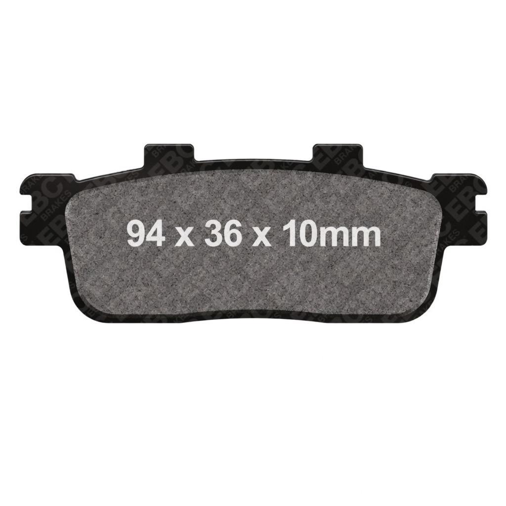 Pastiglie Freno EBC SFAC427  - 94x36x10mm - SYM 300 Citycom, Citymax 300, 125/250 GTS, 250 Joymax, HD Evo 200