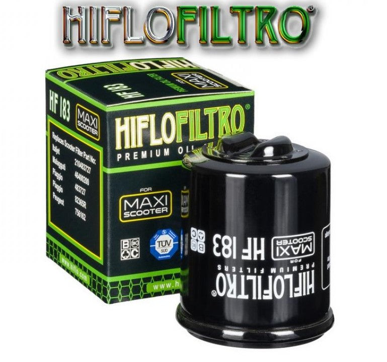 HiFlo HF183 – Filtro Olio per Maxi Scooter Piaggio, Vespa, Aprilia, Gilera e altri