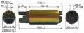 Pompa Carburante Elettrica Sommersa (In-Tank) - Aprilia, BMW, Piaggio, Gilera, Peugeot, Harley Davidson