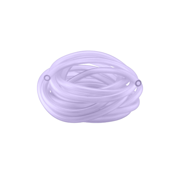 Tubo Benzina e Olio in PVC Trasparente 5×7 mm — 5 Metri